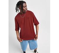 adidas Originals T-shirt oversized 3-stripes - Rouge XS