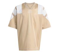 Adidas Originals Oversized Blocked Jersey Short Sleeve T-shirt Beige 9-10 Years Garçons,Filles