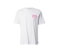 ADIDAS ORIGINALS T-Shirt 'Q12 Death' orange clair / rose clair / noir / blanc, Taille XS