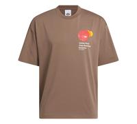 ADIDAS ORIGINALS T-Shirt 'Q3' umbra / jaune / rouge / blanc, Taille XXL