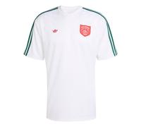 ADIDAS ORIGINALS T-Shirt 'Roses' vert foncé / rouge / blanc, Taille S