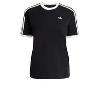 ADIDAS ORIGINALS T-shirt 'Ruffle 3-Stripes' noir / blanc, Taille XS-S