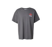 ADIDAS ORIGINALS T-Shirt 'SARDINES' bleu clair / pierre / rose clair / rouge vif, Taille XL