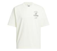 ADIDAS ORIGINALS T-Shirt 'Sports Design GFX' noir / blanc cassé, Taille L