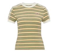 ADIDAS ORIGINALS T-shirt 'Summer Glow' marron / jaune / vert clair / blanc, Taille L