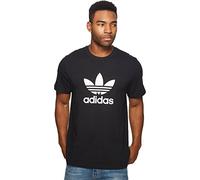 adidas Originals T- Shirt trèfle Chemise, Noir, Taille M Homme