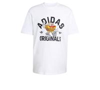 ADIDAS ORIGINALS T-Shirt 'Trefoil Series' jaune / noir / blanc, Taille L
