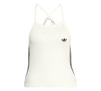 ADIDAS ORIGINALS Tops en tricot 'KNITTED CROCHET' noir / blanc cassé, Taille XXL