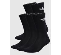 ADIDAS ORIGINALS Chaussettes 'Trefoil Cushion' noir / blanc, Taille 37-38