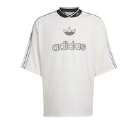 Adidas Originals - Tricot Jersey Oversize - Homme - Tops - Blanc - Taille: L