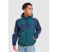 adidas Originals Veste coupe-vent Colour Block Retro - Vert M