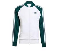 ADIDAS ORIGINALS Veste de survêtement 'Adicolor Classics Sst' vert foncé / blanc, Taille M