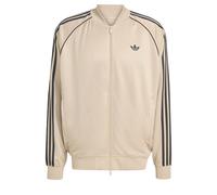 Adidas Originals Sst Adicolor Classics Loose Full Zip Sweatshirt Beige S / Regular Homme