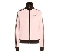 ADIDAS ORIGINALS Veste de survêtement 'Classic' chocolat / rose, Taille M