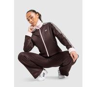 ADIDAS ORIGINALS Veste de survêtement 'Classic' brun foncé / rose, Taille S