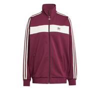 ADIDAS ORIGINALS Veste de survêtement 'Colorblock Track' bourgogne / blanc, Taille L