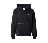 ADIDAS ORIGINALS Veste de survêtement 'ESSENTIALS' noir / blanc, Taille L