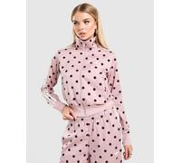 adidas Originals Veste de survêtement SATIN POLKA DOTS TT - Violet M