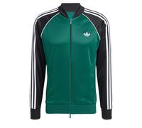 ADIDAS ORIGINALS Veste de survêtement 'SST' émeraude / noir / blanc, Taille M