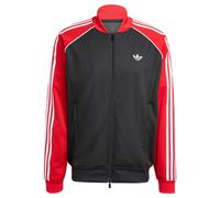 Adidas Originals Sst Loose Mesh Full Zip Sweatshirt Rouge,Noir XL Homme