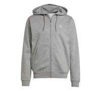 ADIDAS ORIGINALS Veste de survêtement 'Trefoil Essentials' gris chiné / blanc, Taille L