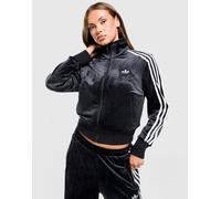 adidas Originals Veste de survêtement Velour 3-Stripes - Noir XS