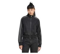 Adidas Veste de survêtement Firebird Denim Tracktop Femme Bleu Taille S