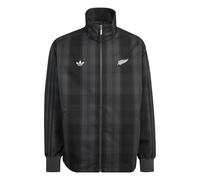 ADIDAS ORIGINALS Veste mi-saison 'All Blacks Firebird' anthracite / noir / blanc, Taille XS