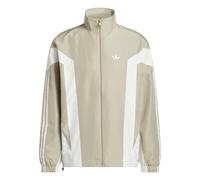 ADIDAS ORIGINALS Veste mi-saison 'Basketball Wind Breaker' cappuccino / blanc, Taille M