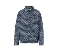 ADIDAS ORIGINALS Veste mi-saison bleu foncé / blanc cassé, Taille L