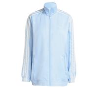 Veste de survêtement Firebird satin 3 bandes à volants adidas Originals Clear Sky S