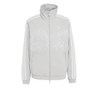 ADIDAS ORIGINALS Veste mi-saison 'Firebird' gris clair / blanc, Taille XL