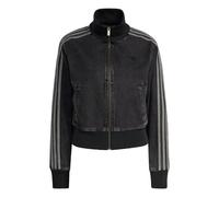 ADIDAS ORIGINALS Veste mi-saison 'Firebird' gris / noir denim, Taille XXS