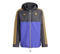 ADIDAS ORIGINALS Veste mi-saison 'Manchester United Terrace Icons' curry / violet / noir, Taille S