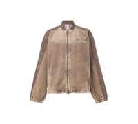 ADIDAS ORIGINALS Veste mi-saison 'SST' marron / brocart, Taille M