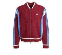 ADIDAS ORIGINALS Vestes en maille bleu ciel / rouge sang / blanc, Taille M