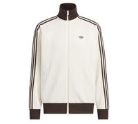 ADIDAS ORIGINALS Vestes en maille 'FB' chocolat / blanc cassé, Taille S