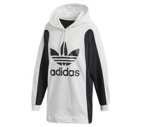 Adidas Originals Women's Bellista Hoodie Blanc Trefoil Blanc Pullover Sweatshirt