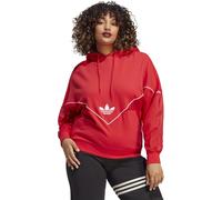 Adidas Originals Women's Over The Head Hoodie Rouge 8 (XS) Female