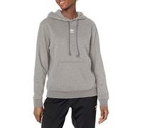 adidas Originals Women's Plus Size Adicolor Essentials Fleece Hoodie, Medium Grey Heather, 4X