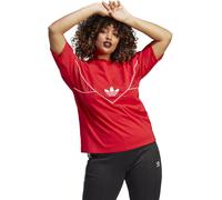 Adidas Originals Women's Regular Fit T-Shirt Rouge 6 (XXS) Female
