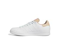 adidas Originals womens Stan Smith Sneaker, White/Halo Blush/Acid Red, 8.5 US