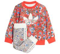 Adidas Originals X Liberty London Crew Set Kids Bébé - Survêtements, Rouge - Taille 69 - 74 CM - Poly Mesh Red 69 - 74 CM