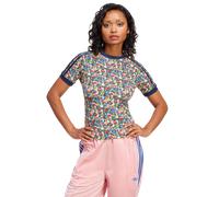 ADIDAS ORIGINALS Leggings 'Adidas Originals x Liberty London' bleu / bleu ciel / bleu clair, Taille XS-S