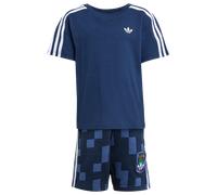 Adidas Originals X Minecraft Bébé - Survêtements, Bleu - Taille 105 - 110 CM - Jersey de coton Blue 105 - 110 CM