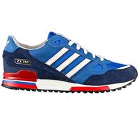 Adidas Originals ZX 750 Baskets Pour Hommes - Bluebird/Blanc - G96718 - UK 7-12