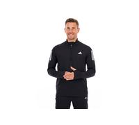 Sweatshirt adidas Own The Run Half-Zip noir pur blanc - L