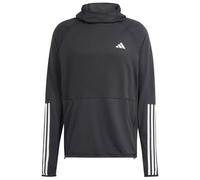 Adidas Own The Run Excite 3 Stripes Hoodie Noir S / Regular Homme