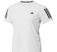 T-shirt adidas Own the Run manches courtes blanc pur noir intense femme - 16