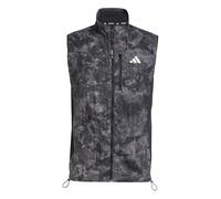 adidas Own The Run Gilets De Course Hommes-Gris,Noir